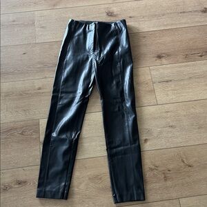 Brand new Ann Taylor Black Faux Leather Pants